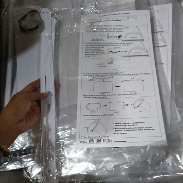 Face Shield Pelindung Wajah Ready Harga Grosir