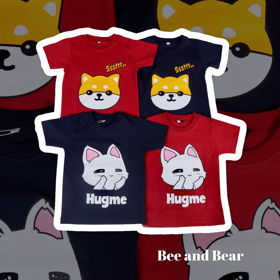 hugme Bee and Bear Kaos Anak