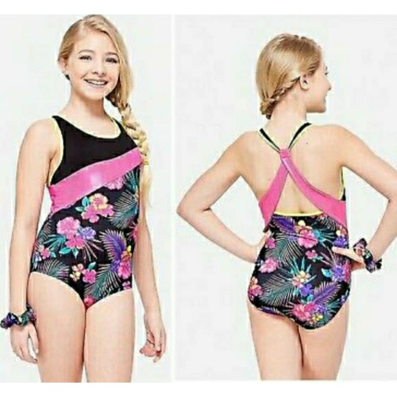 Swimsuit justice/ baju renang anak gymnastic leotard