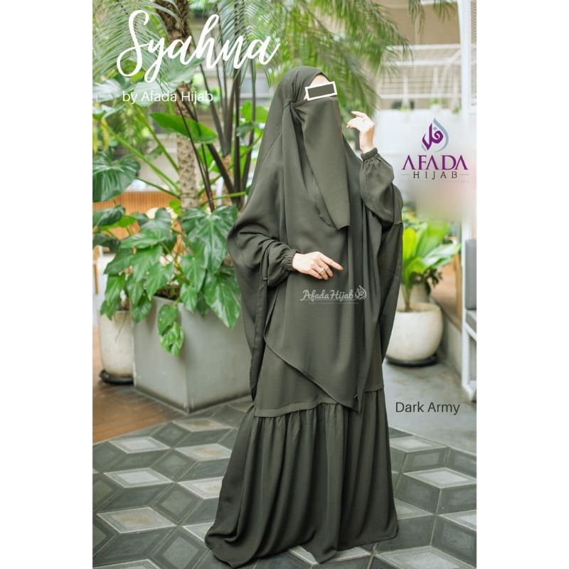 Gamis Set Syahna by Afada Hijab