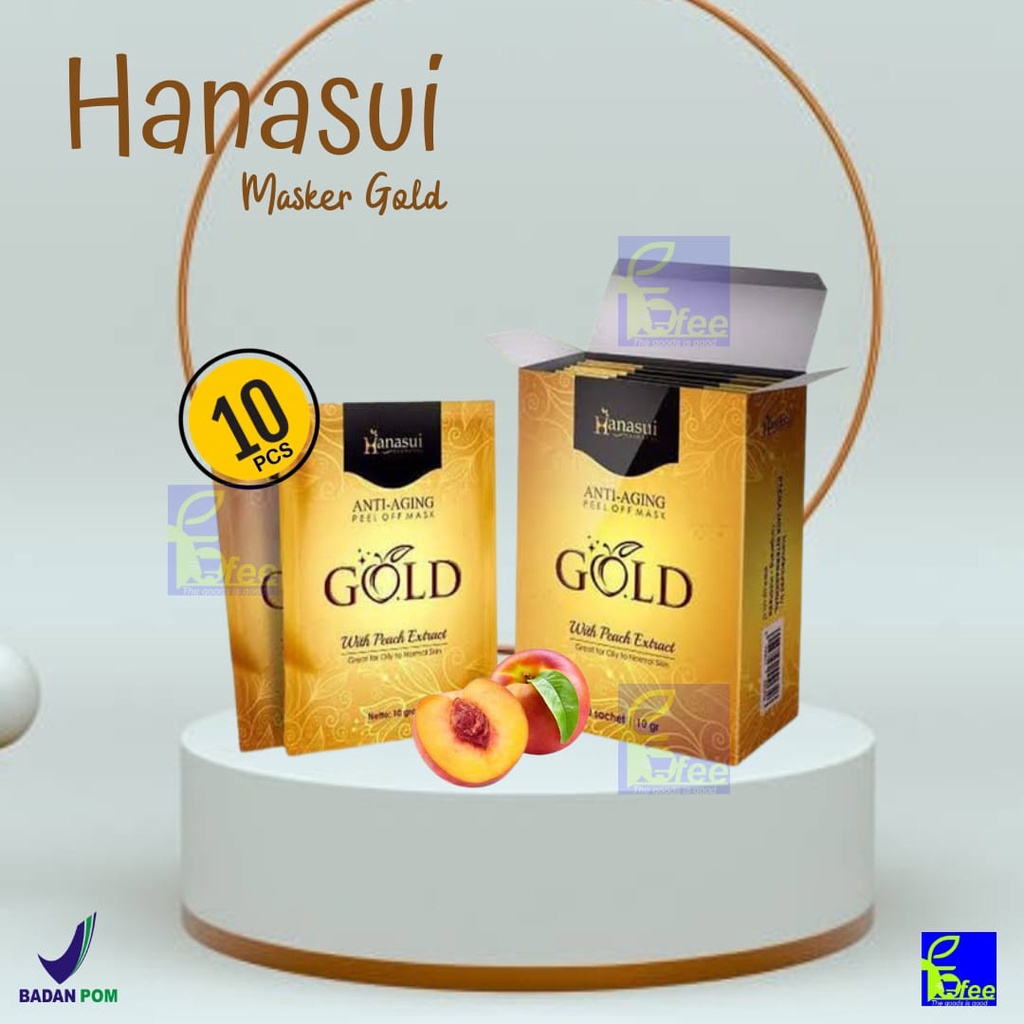 [ISI 10PCS] SHISEIDO GOLD HANASUI BPOM / HANASUI NATURGO GOLD /SHISEIDO GOLD