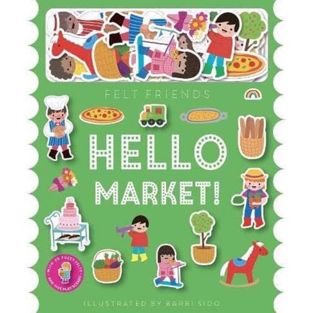 

Hello Market Felt Book