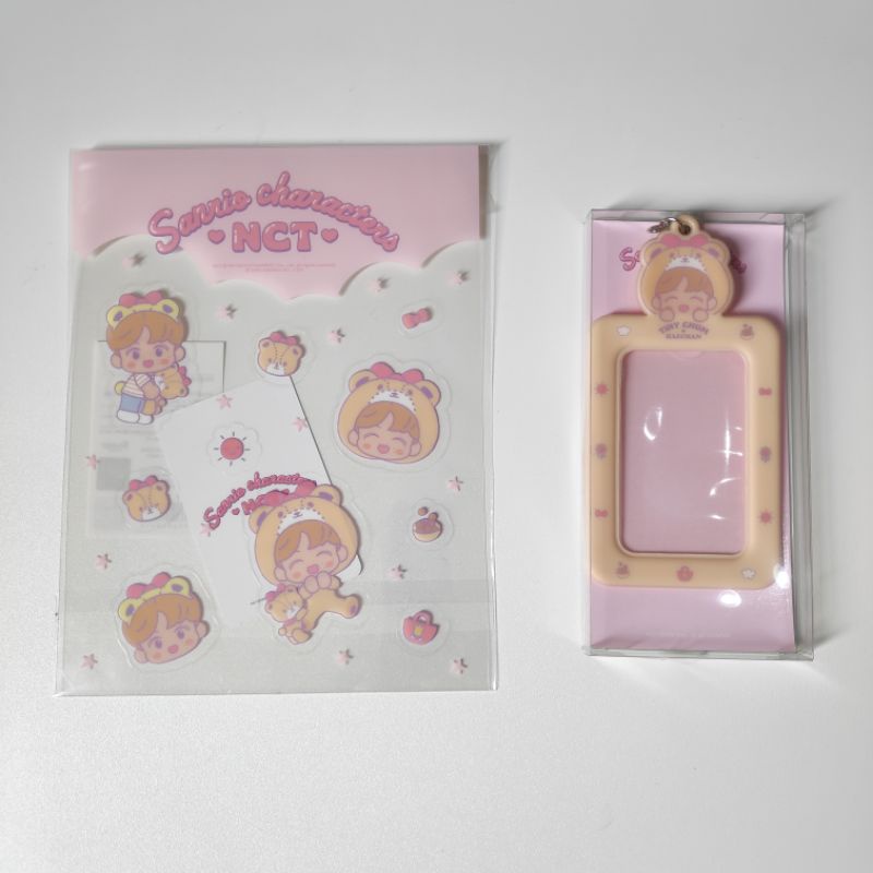 PHOTOCARD HOLDER SANRIO HAECHAN DAN CLEAR STICKER HAECHAN