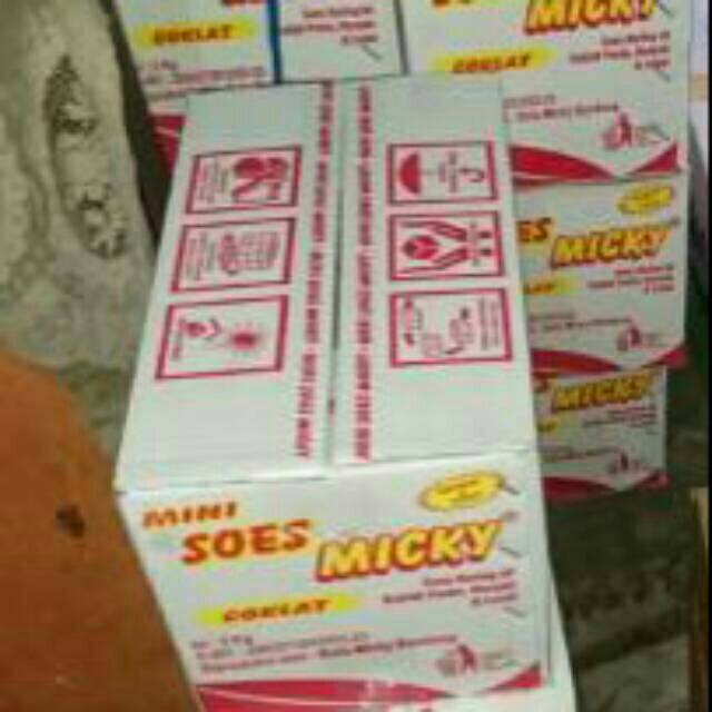 

Cokelat Soes micky dan g&g 1 karton isi 2 kg