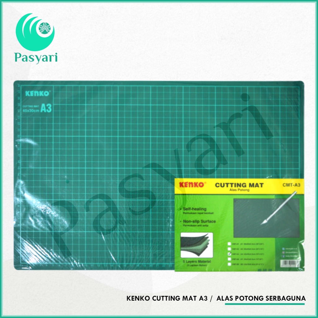 

Kenko Cutting Mat A3 / Alas Potong Serbaguna