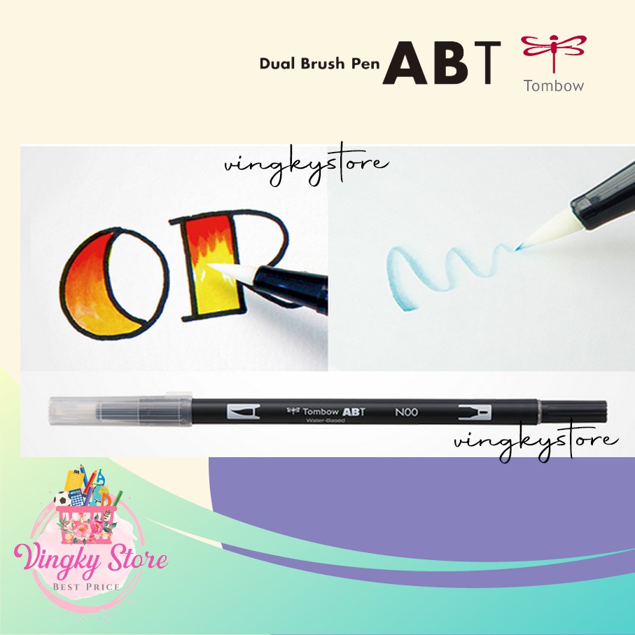 

ABT TOMBOW Dual Brush pens N00 - Blender