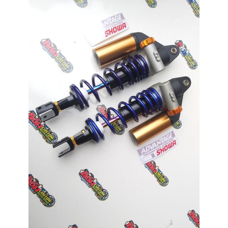shockbreaker/sok beker SHOWA PCX N MAX SHOWA CNC 330 MM PRODUCT ORIGINAL THAILAND