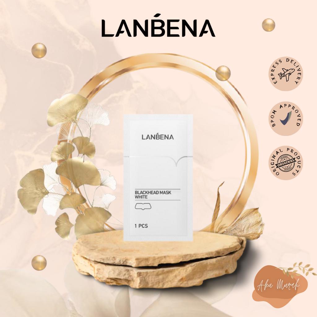 ✨ AKU MURAH ✨ LANBENA BLACKHEAD MASK WHITE [ SACHET ]