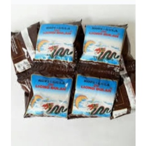 

KOPI CAP LIONG BULAN HITAM BUBUK +GULA/ Kopi Liong Mini Tanpa Gula 8 gram. / 1 Sachet