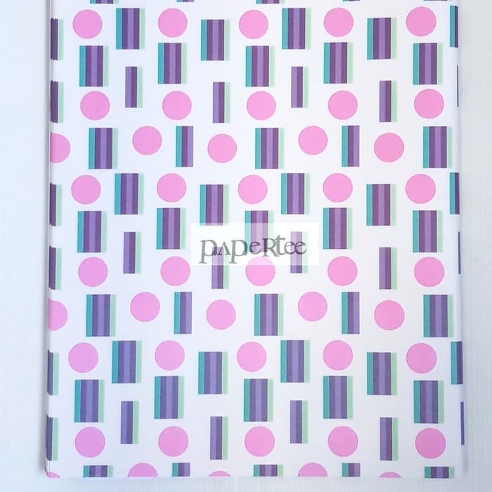 

eq114 Kertas Kado Purple Brick Wrapping Paper Craft Sampul