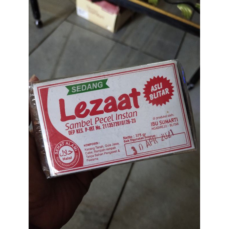 

BUMBU PECEL LEZAAT Aseli BLITAR