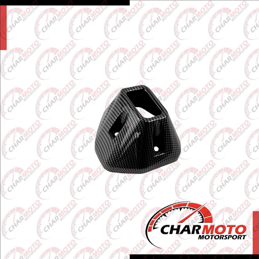 Cover Tutup Corong Knalpot Honda Adv 150 Karbon Carbon Nemo - Charmoto