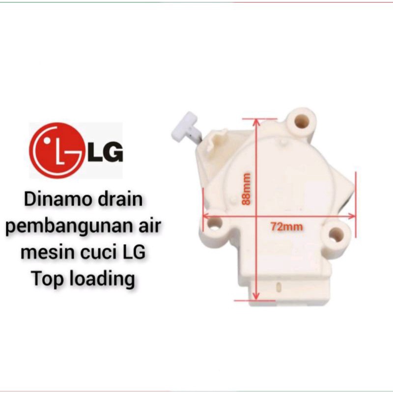 Dinamo drain pembuangan air mesin cuci LG top loading