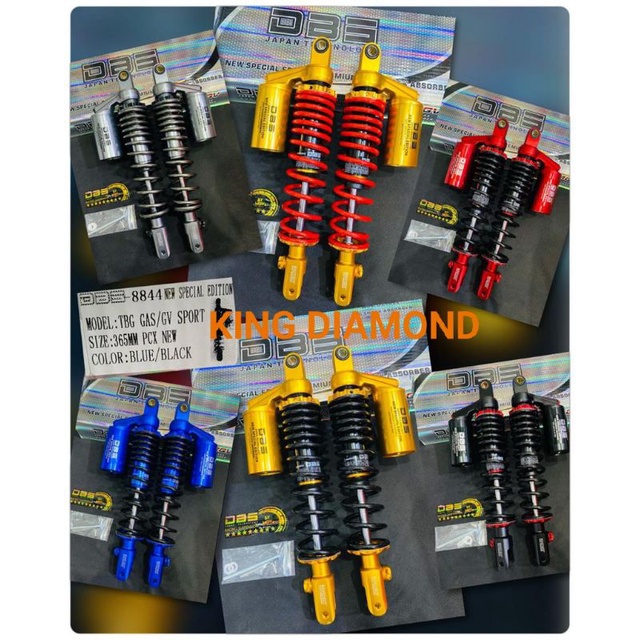 Shock Breaker Tabung DBS 8844 Special Edition GV Sport 365 mm ADV 150 Original DBS