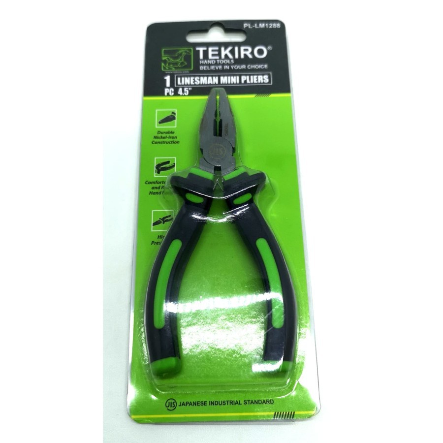 TEKIRO MINI Tang Kombinasi 4.5 INCH combination combinasi pliers