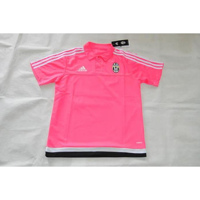 Polo Shirt Juventus Away Pink 2015/16 - Official High Quality