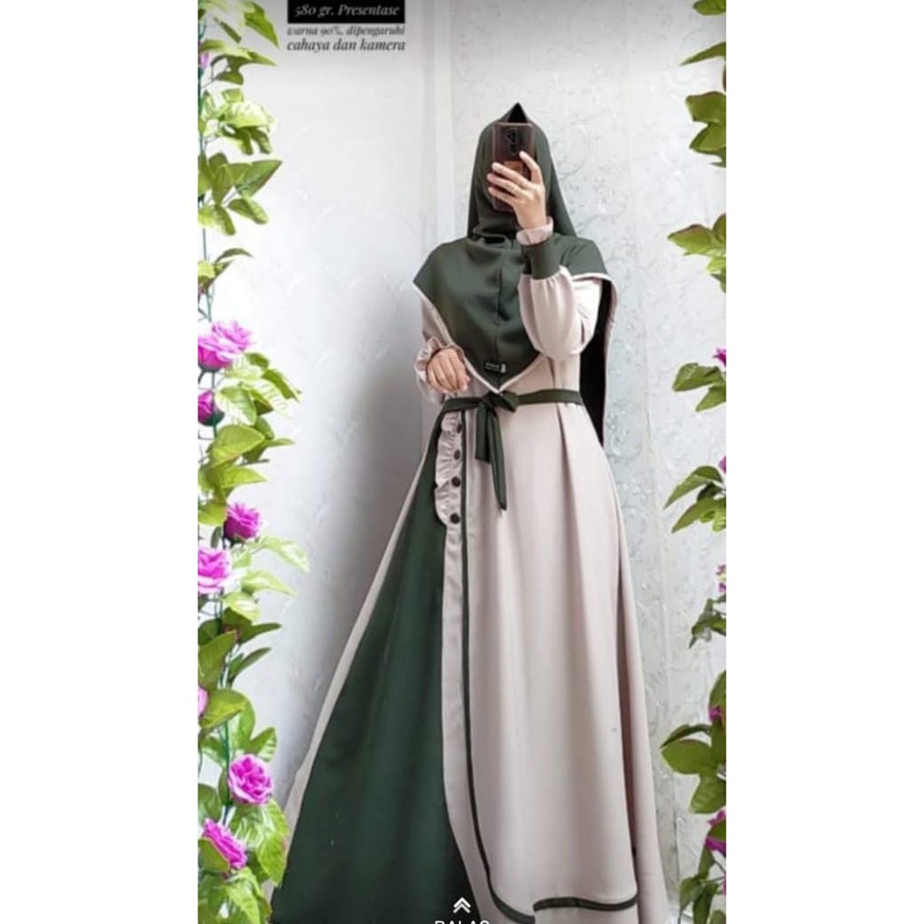 GAMIS SET HIJAB ZAHARA BY GASA