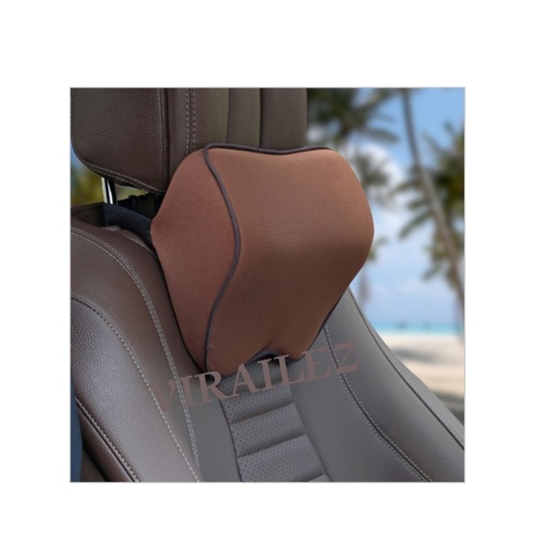 Bantal Mobil Headrest Busa super berkualitas Bantal leher terlengkap 9 warna empuk dan nyaman