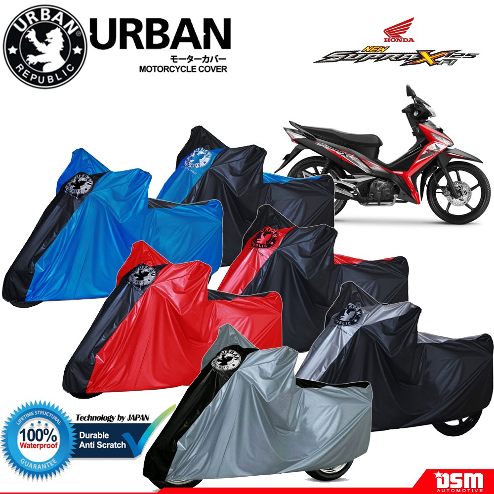 Cover Motor Supra X - Tutup Motor Supra X - Sarung Motor Supra X - Selimut Motor Supra X