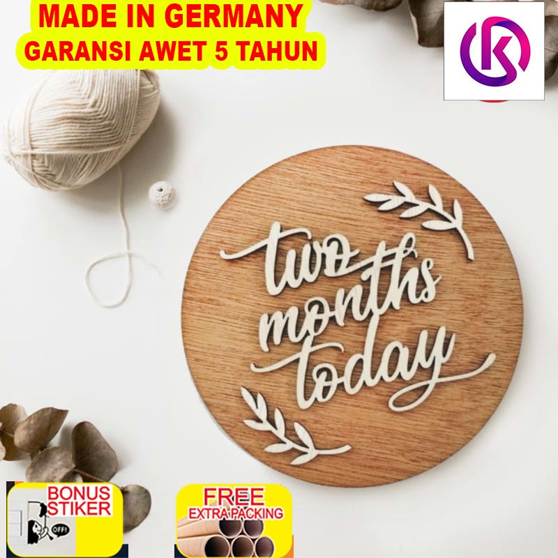

Promo BABY MILESTONE CARD KAYU