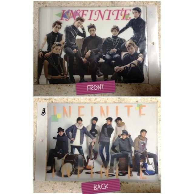 

[MADE IN KOREA] INFINITE (Clear File)