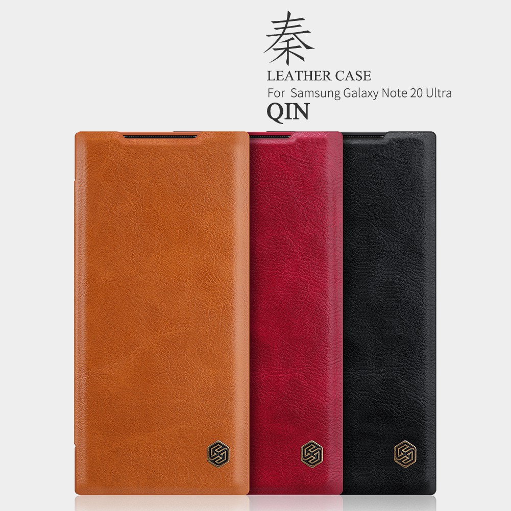 Flip Cover SAMSUNG Galaxy Note 20 Ultra Nillkin Qin Leather Flip Case Original