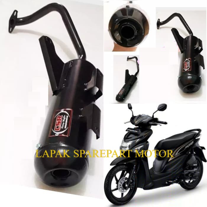Knalpot Racing bobokan Honda Beat pop