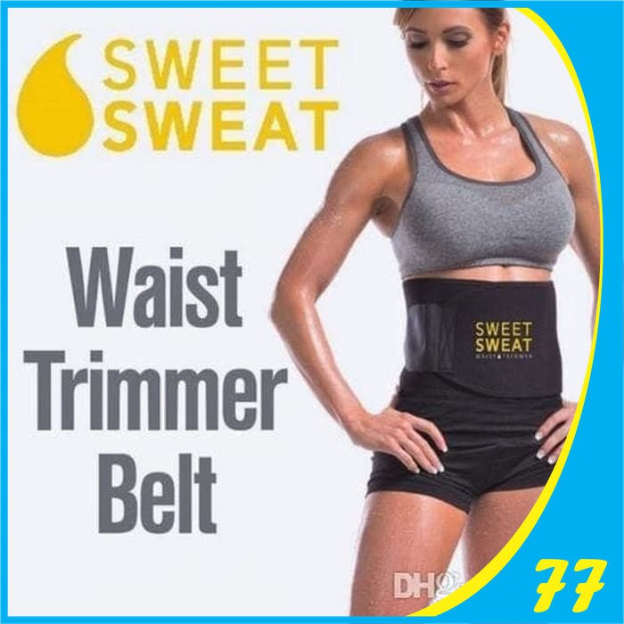 KORSET SWEET SWEAT WAIST TRIMMER BELT SABUK PRIA WANITA ORIGINAL