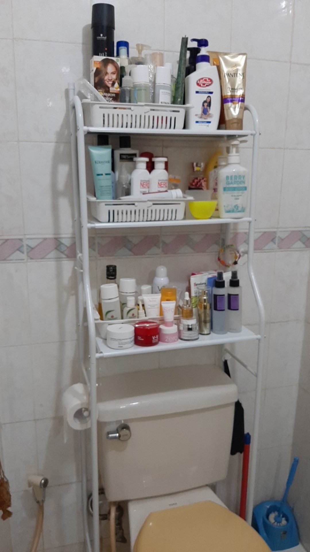 Rak Toilet Organizer Wc Kamar Mandi 165 X 50 X 26