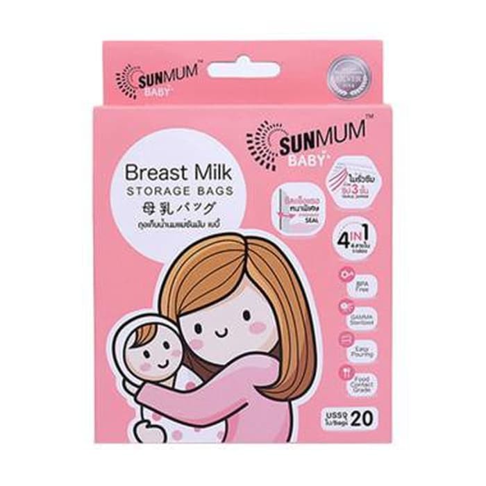 Makassar! Breast Milk Storage Bags / Kantong Asi Bayi Sunmum