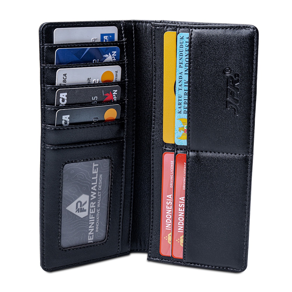 JFR Fashion Dompet Pria Bahan Kulit PU JP49 Panjang Treasure Series-4