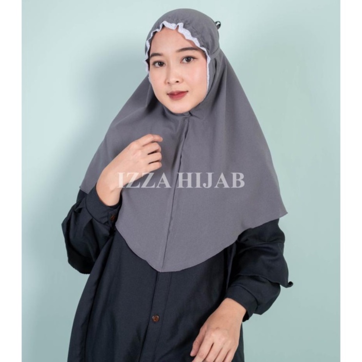 TERBARU BEST SELLER ELYA JILBAB BERGO MARYAM RENDA KERUT DIAMOND / HIJAB BERGO NON PET