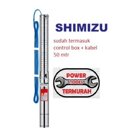 Pompa Celup 1.5 HP SHIMIZU SS-423K Submersible 4" Satelit Tanam SS423