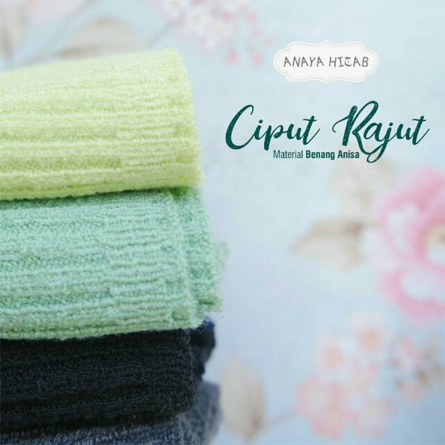 Ciput Rajut / Dalaman Hijab / Ciput Dewasa/ Ciput Anak / Ciput Anaya Hijab/ Ciput Couple