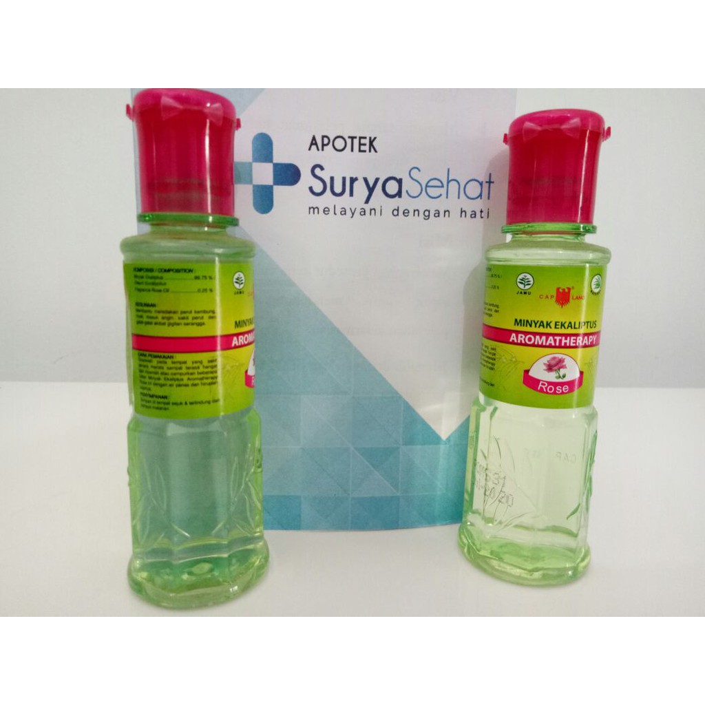 Minyak kayu Putih Ekaliptus Aromatherapy Caplang Rose 30ml / 60ml -Minyak Aromaterapi Cap Lang