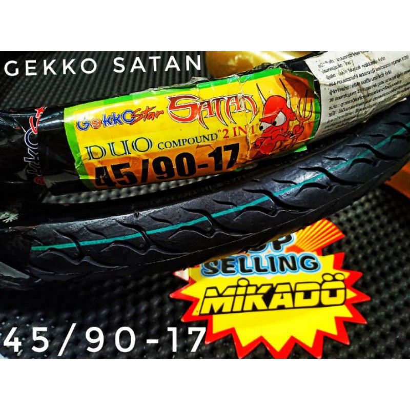 BAN LUAR VEE RUBBER GEKKO SATAN VERUBER VEE RUBER RING 17 45/90 ORI THAILAND