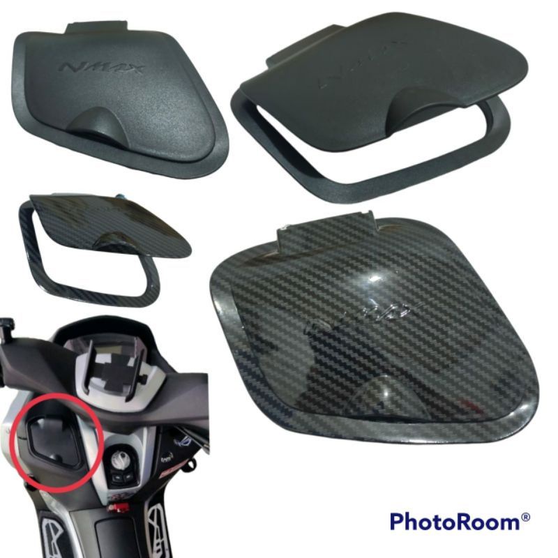 PROMO COD COMPARTMENT COVER DEPAN TUTUP LACI KIRI DEPAN YAMAHA NMAX NEW NMAX 2020 2021