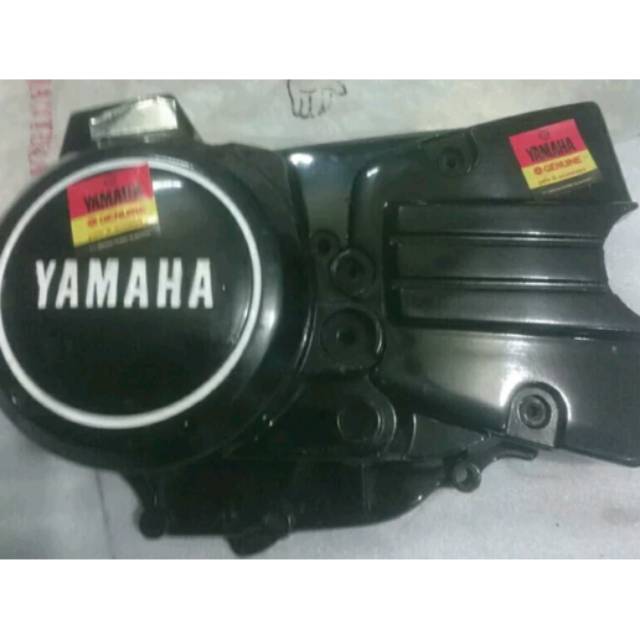 Tutup bak kiri/ blok magnit+ tutup rante depan /tutup mesin depan alfa camp hitam ORIGINAL NOS