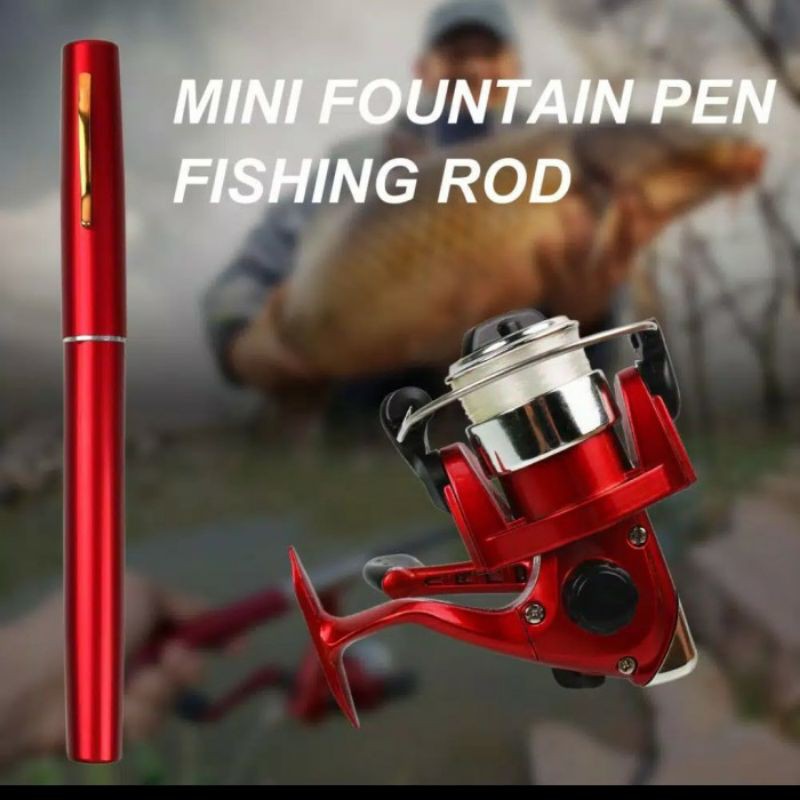 Pancing set modal joran pena/Fishing Rod Pen