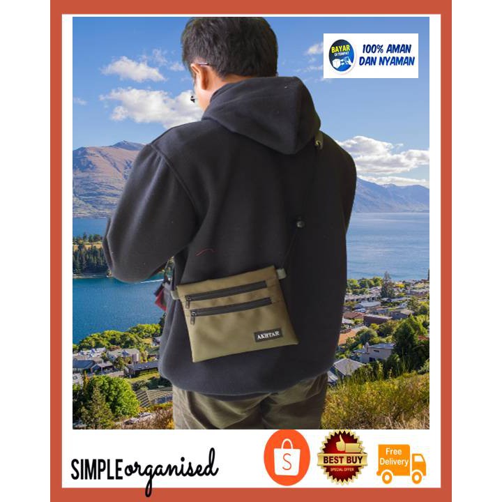 Tas Waistbag Selempang Tas Pinggang Tas Hp Pria Terbaru Murah Terkini Kekinian Bayar Di Tempat