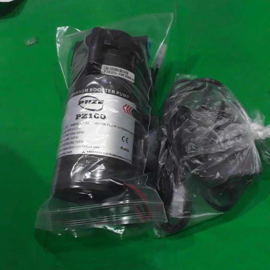 Pompa RO 100gpd 24Vdc With Adaptor 1.5A PZ100