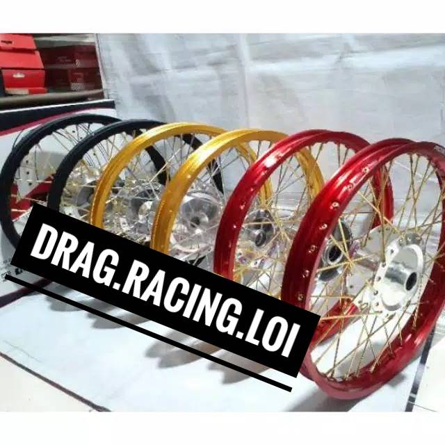 Paketan sepaket velg pelek pelak vega r - vega r new - vega zr ring 17 pemasangan pnp