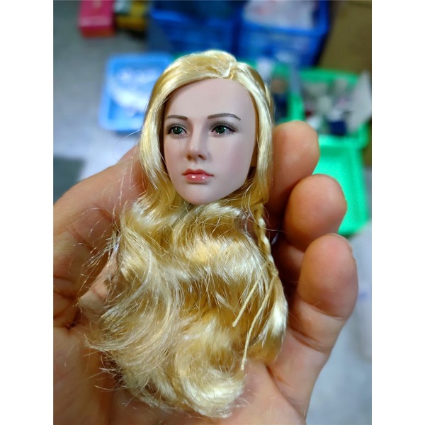 Figure HS Head Sculpt 1/6 female Europe star top model hottoys tbleague