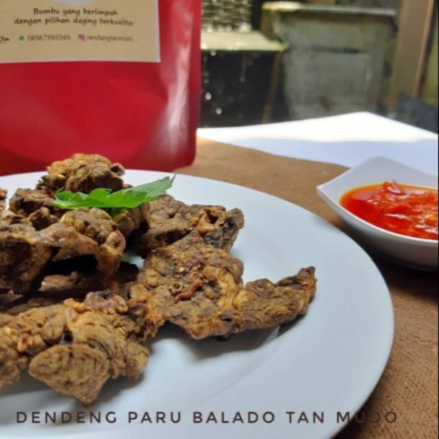 

Dendeng Paru Sapi - Rendang Tan Mudo