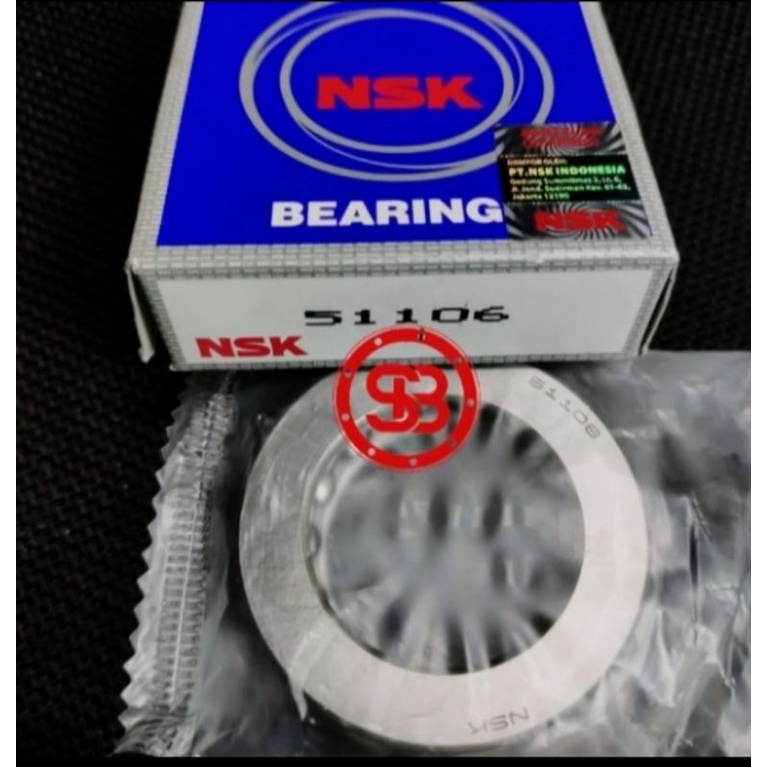 Thrust Ball Bearing 51106 NSK JAPAN ORIGINAL