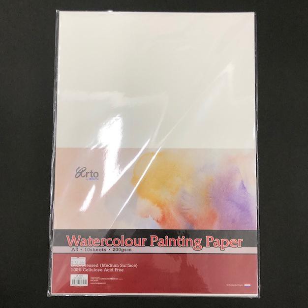 

(PERALATAN MENGGAMBAR) ARTO WC PAPER A3 200 GSM CELLULOSE (10LB) COD