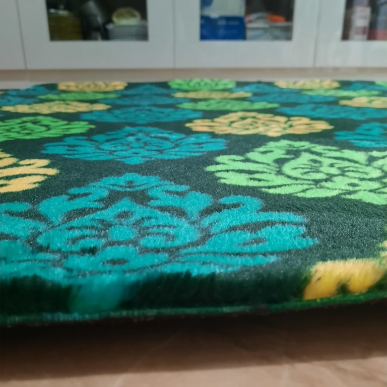 Karpet Busa FONIX Malaysia Bulu Super Lembut Anti Slip 140x180 Minimalis F146, Rasfur Korea-3