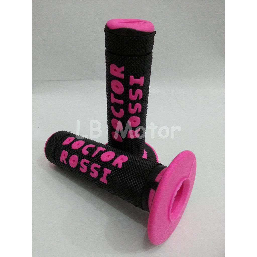 Handgrip Handfat Motor Karet Doctor Rossi Pink