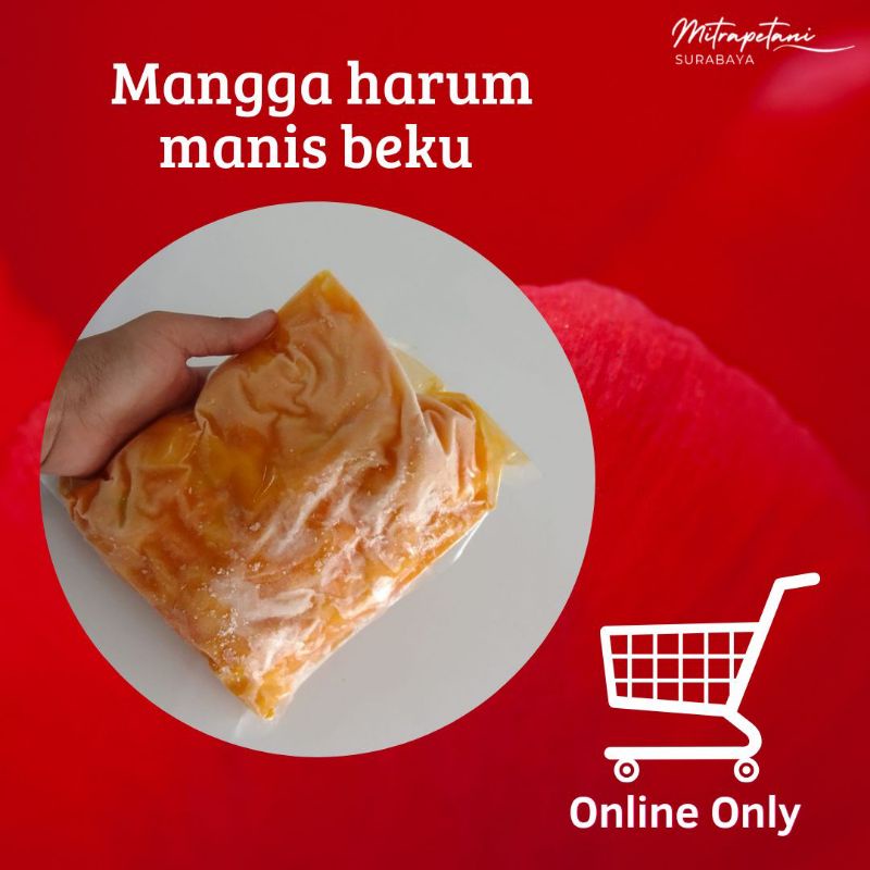 

Mangga beku,Buah mangga frozen,mangga harum manis beku