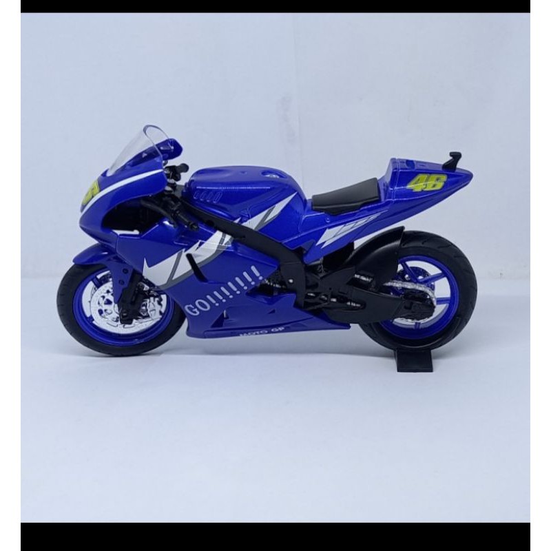 DIECAST MINIATUR MOTOGP GO Valentino Rossi 1:12